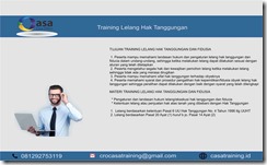 TRAINING LELANG HAK TANGGUNGAN