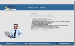 TRAINING LINUX TRAINING