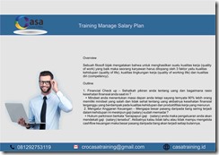 TRAINING SMART MANAGE SALARY