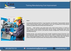 TRAINING MANUFACTURING COST IMPROVEMENT