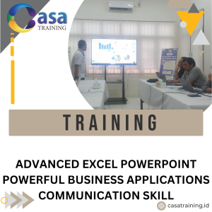 TRAINING ADVANCED EXCEL POWERPOINT POWERFUL BUSINESS APPLICATIONS COMMUNICATION SKILL