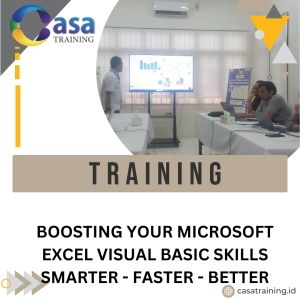 TRAINING BOOSTING YOUR MICROSOFT EXCEL VISUAL BASIC SKILLS SMARTER - FASTER - BETTER