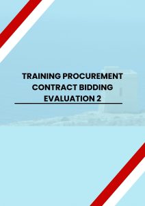 pelatihan PROCUREMENT CONTRACT BIDDING EVALUATION 2 di jogja