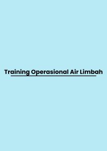 pelatihan Operasional Air Limbah di jogja
