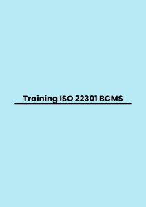 pelatihan ISO 22301 BCMS di jogja