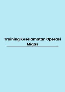 pelatihan Keselamatan Operasi Migas di jogja