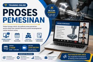 pelatihan ONLINE PROSES PEMESINAN di jakarta