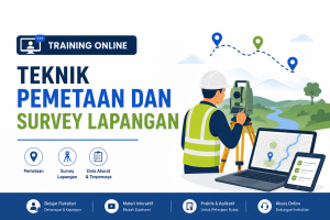 pelatihan TRAINING PEMETAAN SURVEI LAPANGAN di jakarta