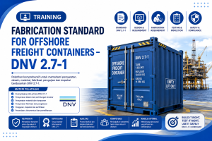pelatihan FABRICATION STANDARD FOR OFFSHORE FREIGHT CONTAINERS – DNV 2.7-1 di jakarta