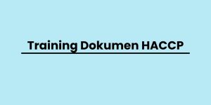 pelatihan Dokumen HACCP di jogja