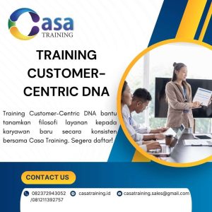 pelatihan CUSTOMER-CENTRIC DNA di jakarta