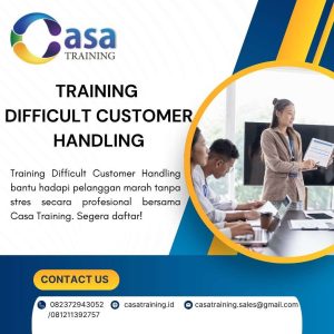 pelatihan DIFFICULT CUSTOMER HANDLING di jakarta