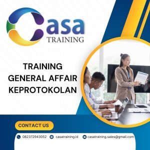 pelatihan GENERAL AFFAIR KEPROTOKOLAN di jogja