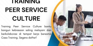 pelatihan PEER SERVICE CULTURE di jakarta