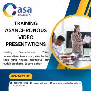 pelatihan ASYNCHRONOUS VIDEO PRESENTATIONS di jakarta