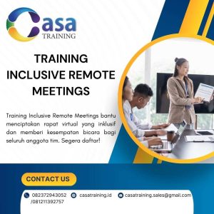 pelatihan INCLUSIVE REMOTE MEETINGS di jakarta