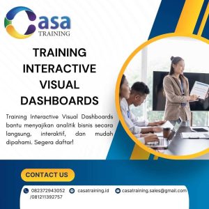 pelatihan INTERACTIVE VISUAL DASHBOARDS di jakarta