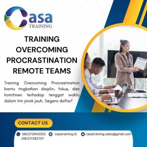 pelatihan OVERCOMING PROCRASTINATION REMOTE TEAMS di jakarta