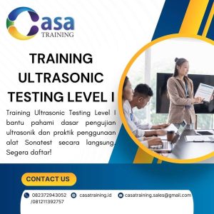 pelatihan ULTRASONIC TESTING LEVEL I di jakarta