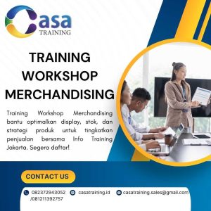 pelatihan WORKSHOP MERCHANDISING di jakarta