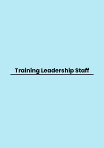 pelatihan Leadership Staff di bandung