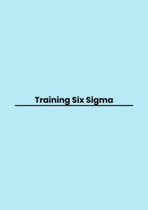 pelatihan SIX SIGMA di jogja