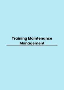 pelatihan Maintenance Management di jogja